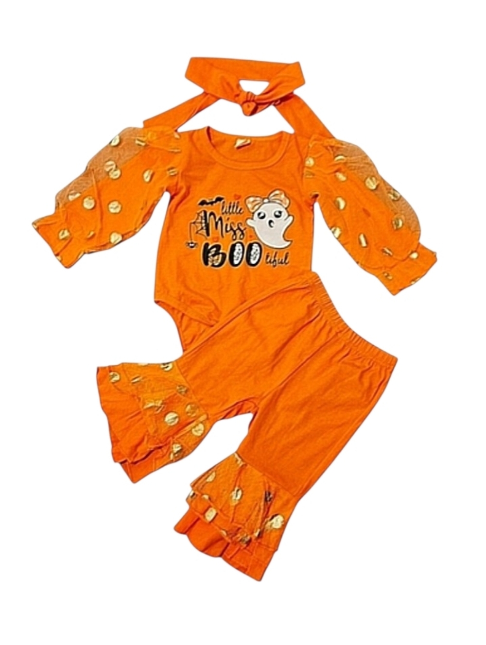 Boutique Three Piece Halloween Outfit Size 9 to 12 Months NWOT